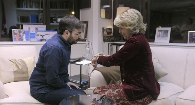 Vídeo: Así cortó Esperanza Aguirre la entrevista con Jordi Évole