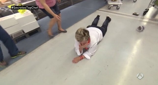 ‘Top Chef’: Montse cae al suelo durante la compra en Makro