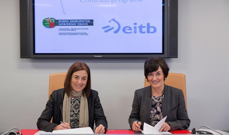 Así es el nuevo contrato programa de EiTB (2016-2019)