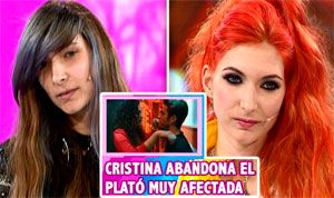 Vídeo: Cristina abandona el plató de ‘Cámbiame’