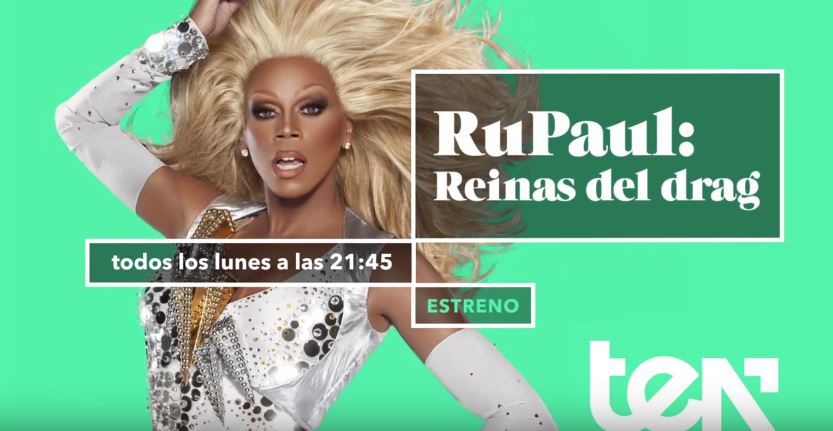 TEN estrena ‘RuPaul: Reinas del drag’