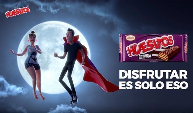 Canción anuncio de Huesitos: “Amante Vampiro”