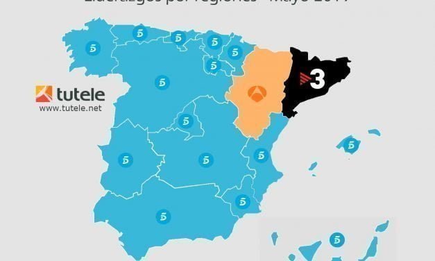 El mapa de las audiencias de mayo 2019