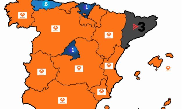 Mapa de audiencias septiembre 2023