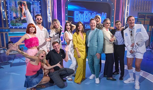 Colaboradores de ‘Babylon Show’, el programa de Carlos Latre en Telecinco