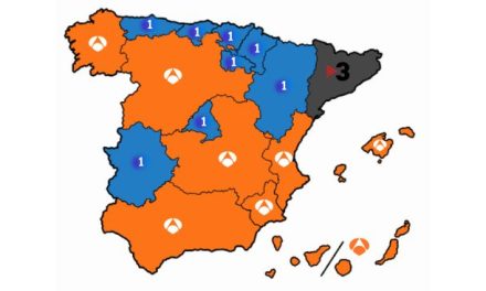 Mapa audiencias agosto 2024